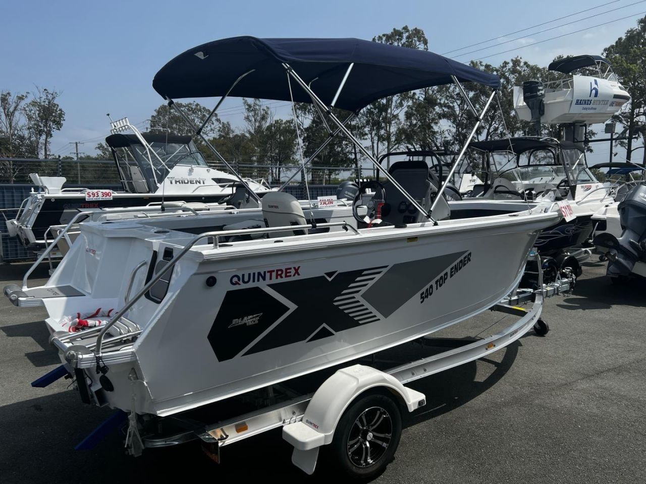Image for Quintrex 540 Top Ender + Yamaha F130LA 4-Stroke - IN STOCK for sale with online prices 1