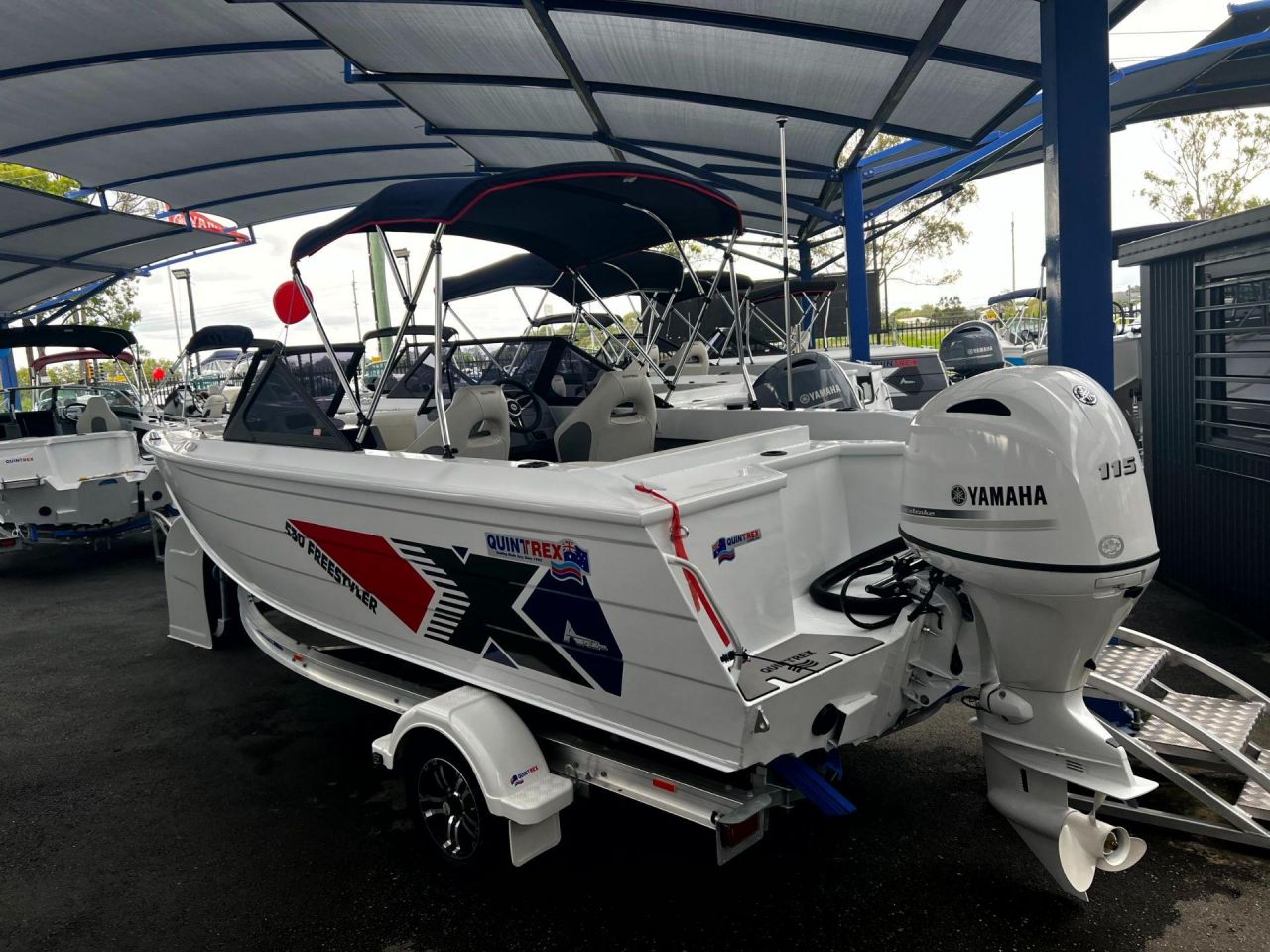 Image for 530 Freestyler + Yamaha F115HP 4-Stroke - STOCK BOAT for sale online prices 1