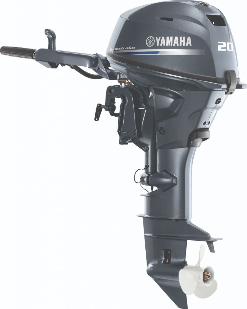 Image for F20LMHB Yamaha 4 Stroke 20hp Long Shaft, Manual Start, Mechanical Trim & Tilt System, Fuel Injection, Tiller Handle PORTABLE OUTBOARD FOR SALE 0