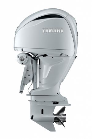 F300USB2 DES(Digital Electric Steering) Pearlescent White Yamaha 4 Stroke 300hp Ultra-Long Shaft EFI OUTBOARD FOR SALE image