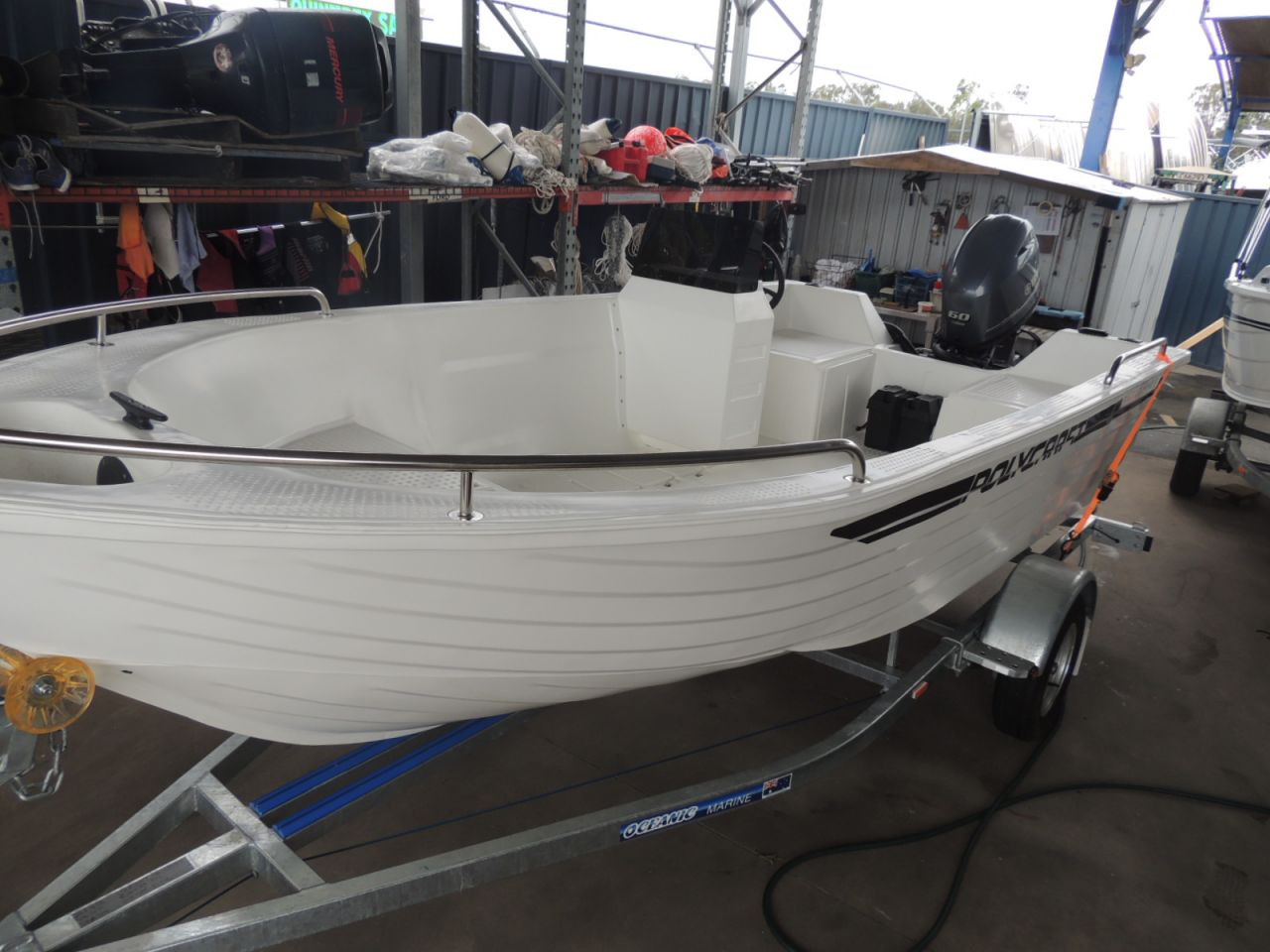 Image for POLYCRAFT 450 DRIFTER Side Console Pack 1  Yamaha T60 Hp 0