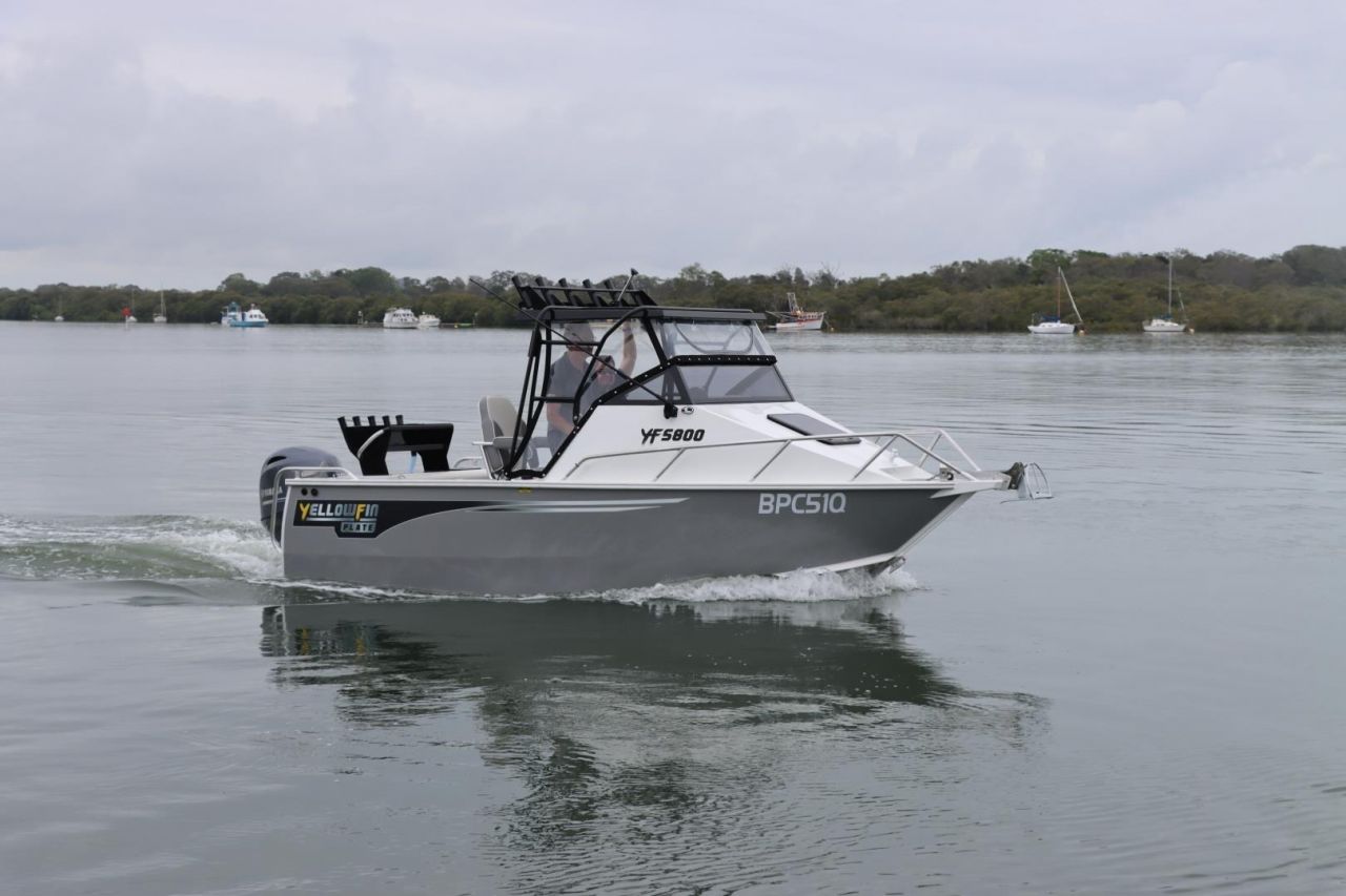 Image for This New 5800 Yellowfin Folding Hard Top has most of what you would need our Pack 4 0