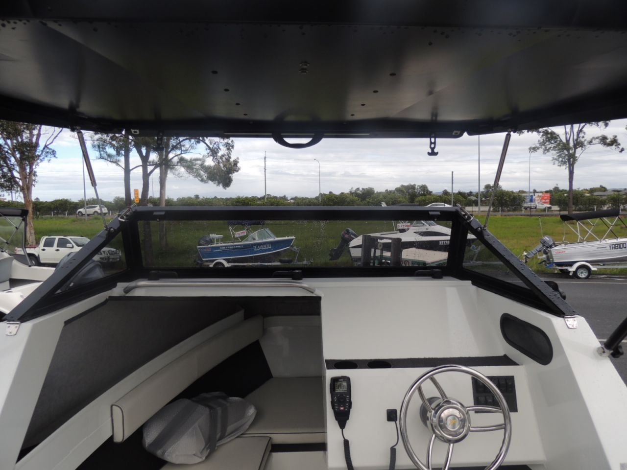 Image for This New 5800 Yellowfin Folding Hard Top is a great place to start our Pack 2 15