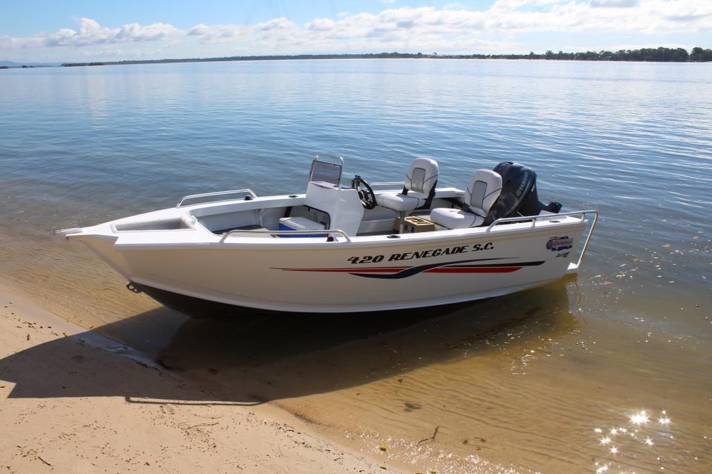 Image for Quintrex 420 Renegade SC(Side Console) + Yamaha F50hp 4-Stroke - Pack 3 for sale online prices 0