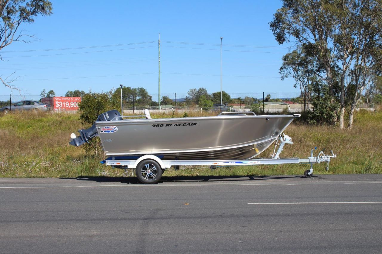 Image for Quintrex 460 Renegade TS(Tiller Steer) + Yamaha F60hp 4-Stroke - Pack 1 for sale online prices 0