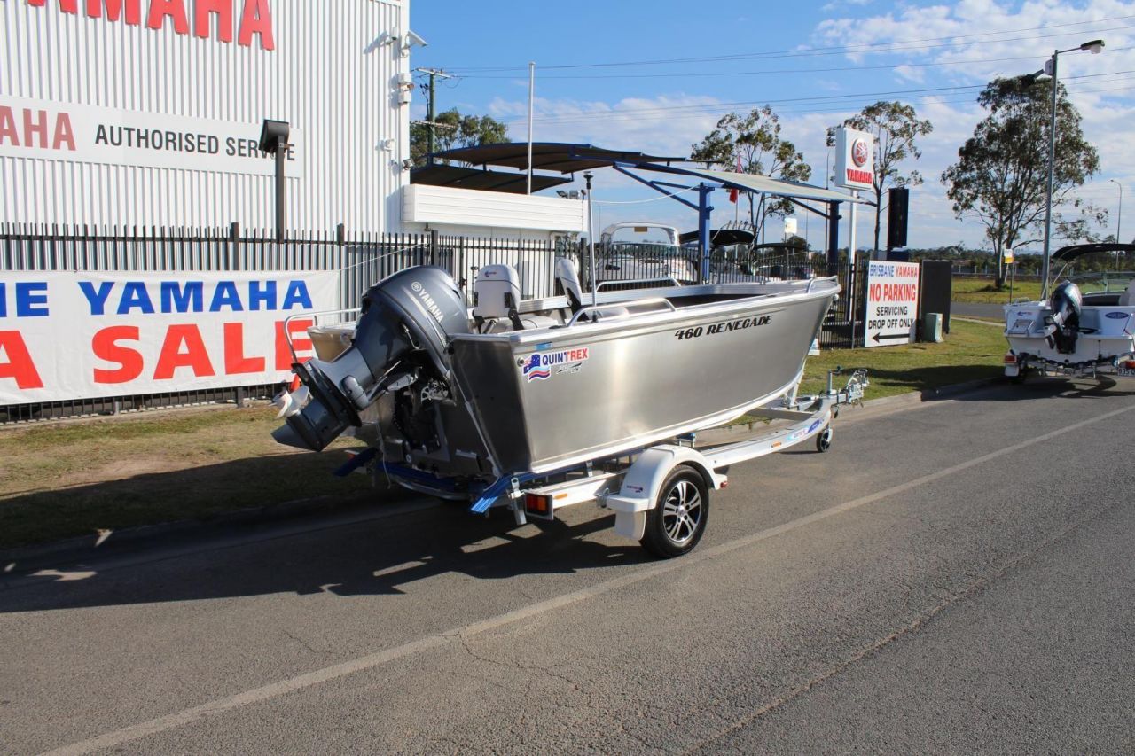 Image for Quintrex 460 Renegade TS(Tiller Steer) + Yamaha F60hp 4-Stroke - Pack 1 for sale online prices 1