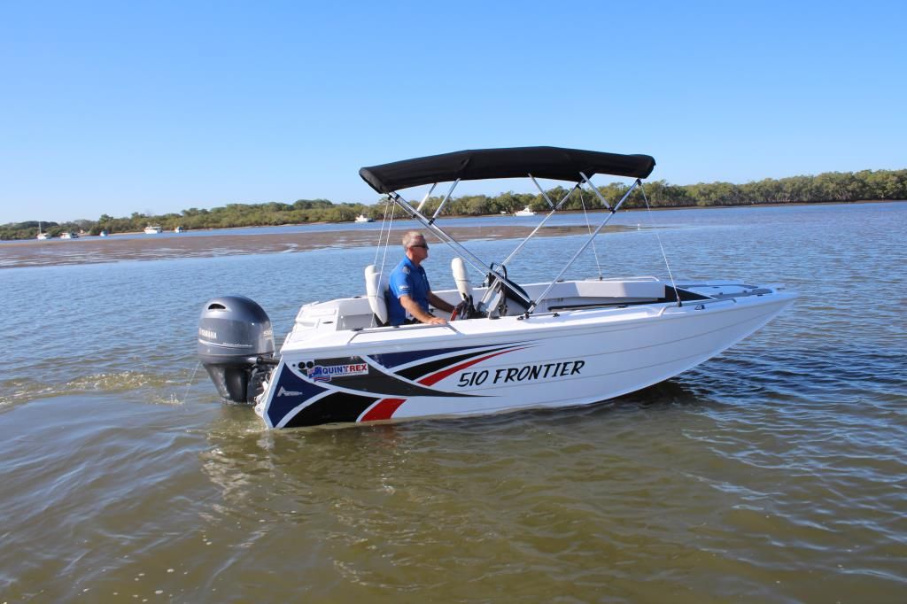 Image for New Quintrex 510 Frontier Side Console with Yamaha 90hp fourstroke for sale Pack 3 0