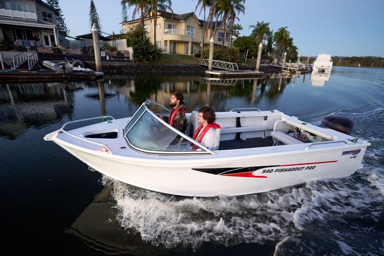 Image for Quintrex 540 Fishabout + Yamaha F130HP 4-Stroke - PRO Pack for sale online prices 1