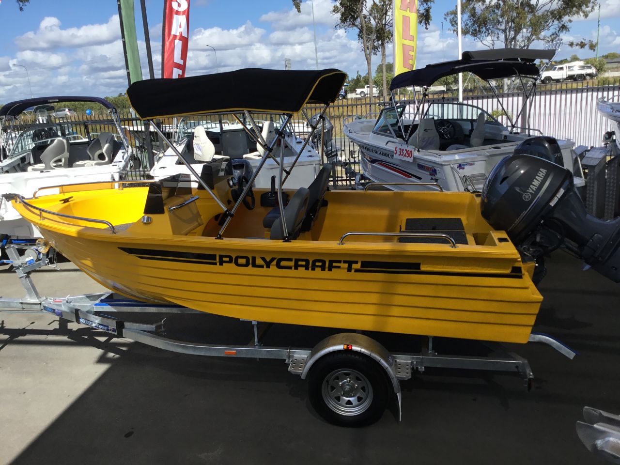 Image for POLYCRAFT 450 DRIFTER  Front Runner Pack 3 Yamaha F60HP 0