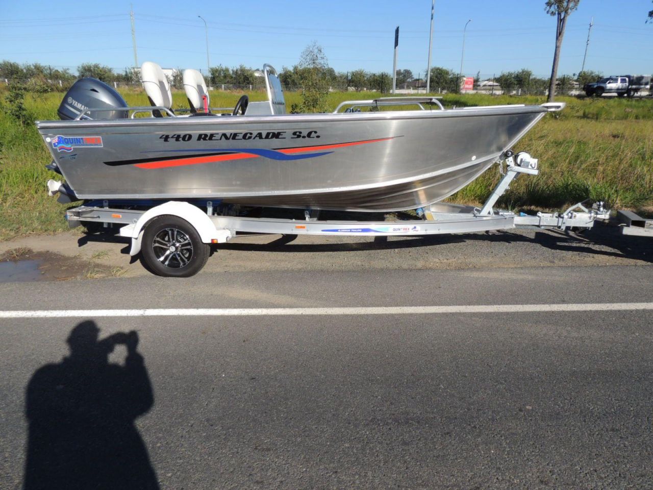 Image for Quintrex 440 Renegade SC(Side Console) + Yamaha F60hp 4-stroke - Pack 2 for sale online prices 0