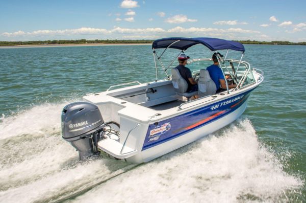 Quintrex 481 Fishabout + Yamaha F70hp 4-Stroke - Pack 2 for sale online prices image