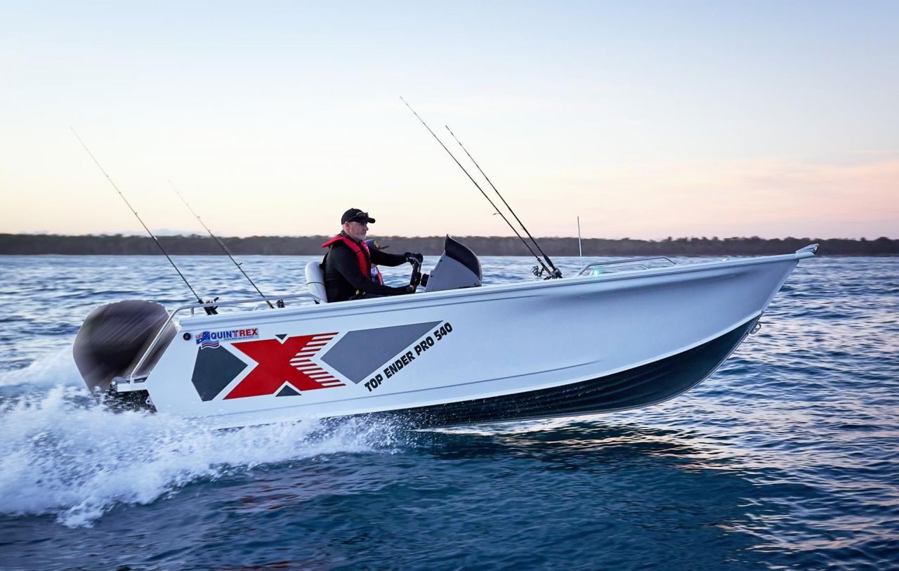 Image for Quintrex 540 Top Ender PACK 1  powered by the Yamaha F115HP 0