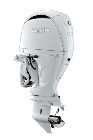 F200XSA2 Yamaha Pearlescent White 4 Stroke 200hp Extra-Long Shaft DES EFI OUTBOARD FOR SALE image