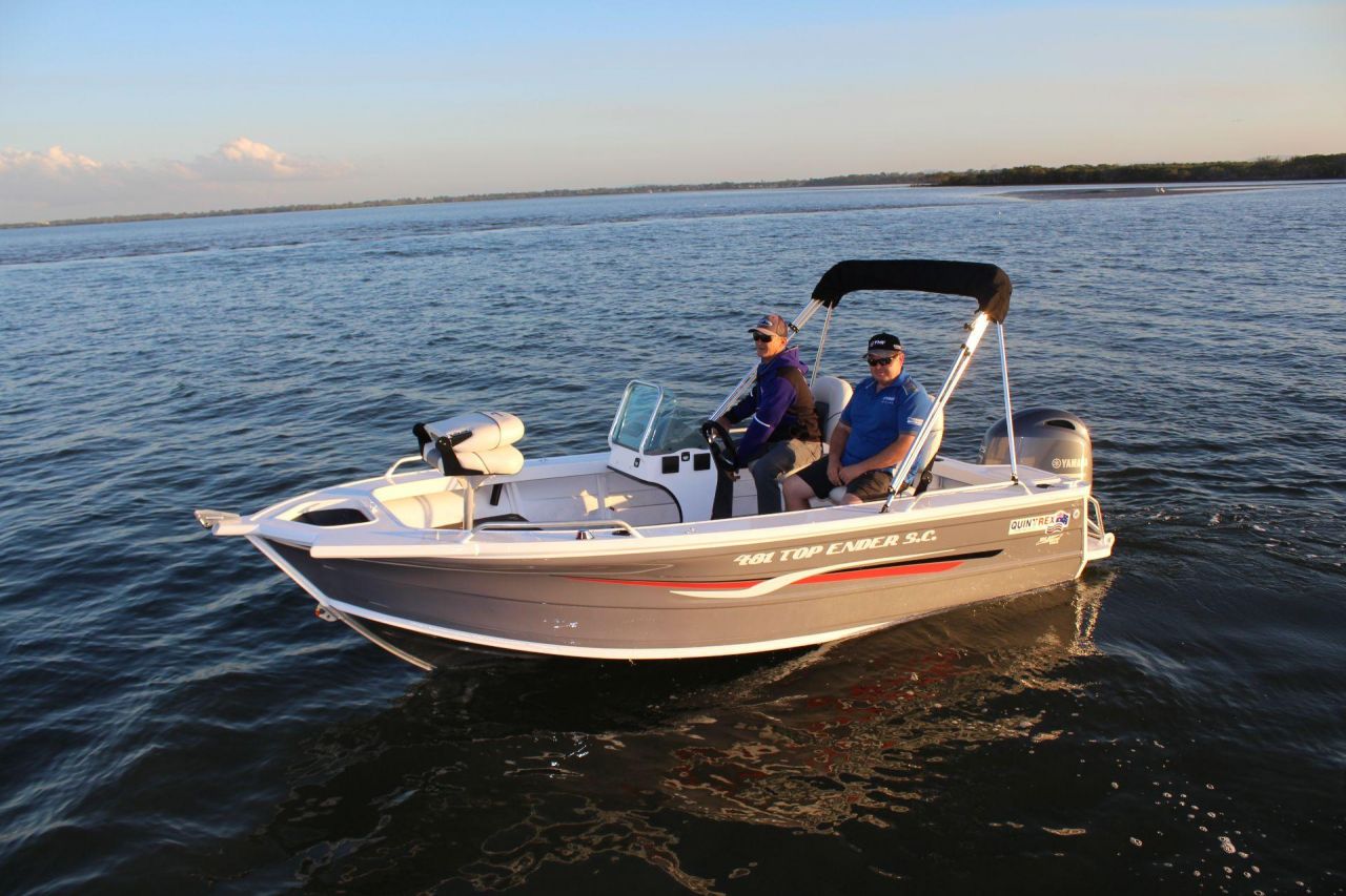 Image for QUINTREX 481 TOP Ender with a Yamaha F 90HP EFI 4 Stroke Pack 4 1