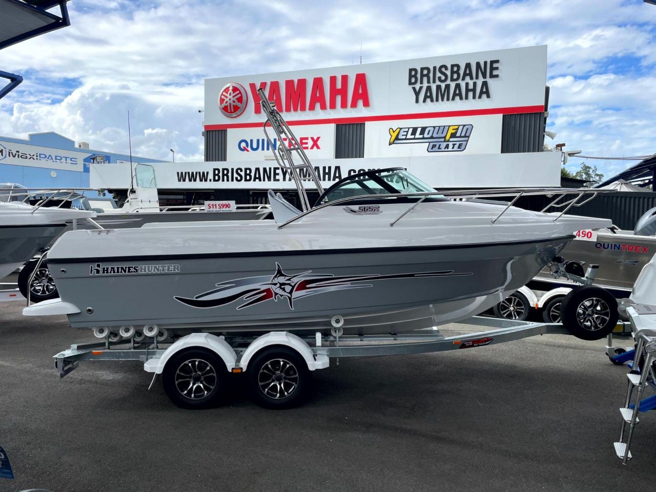 Image for Haines Hunter 565R + Yamaha F150hp 4-Stroke - STOCK BOAT AVAILABLE NOW! 0