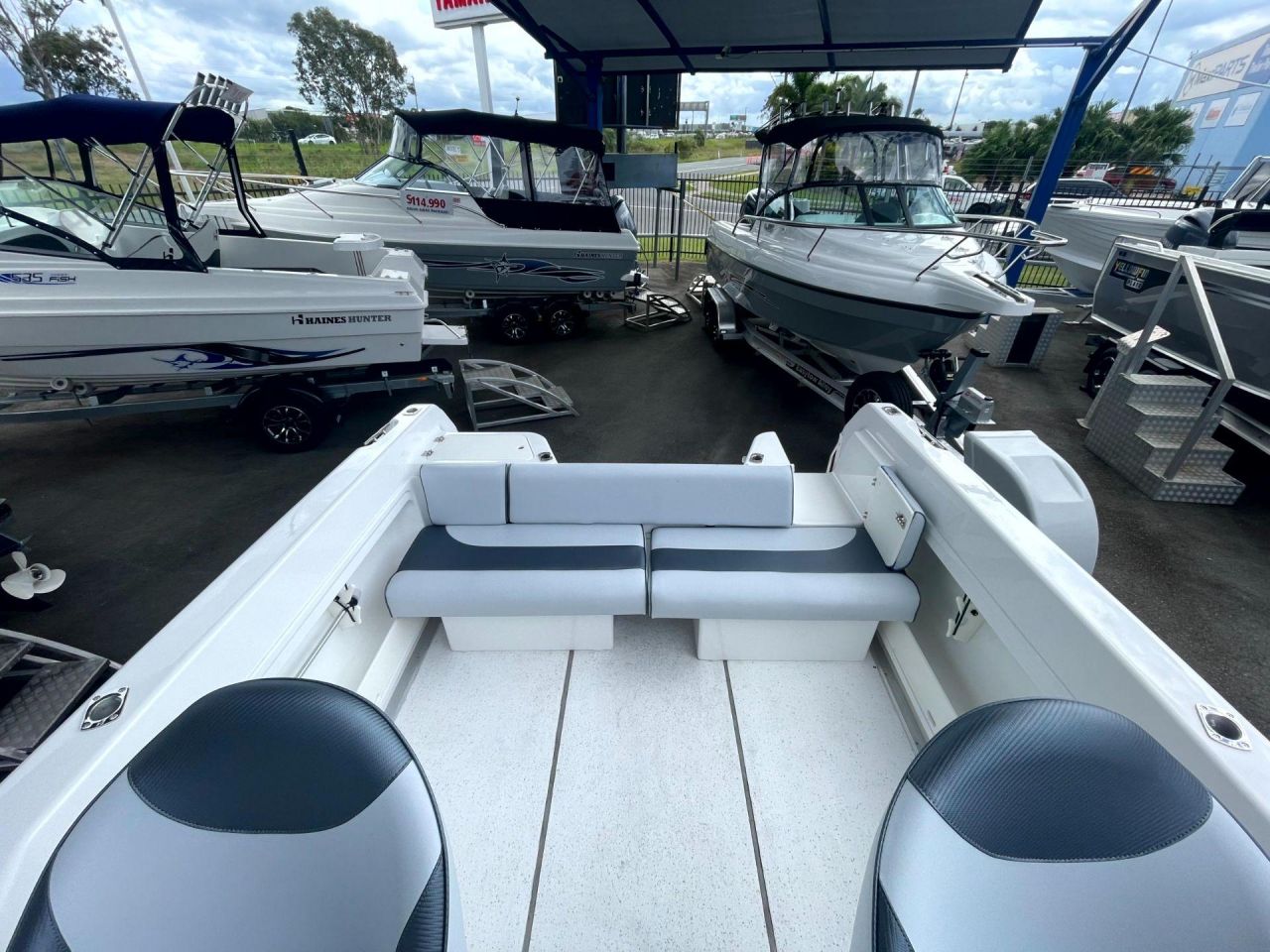 Image for Haines Hunter 565R + Yamaha F150hp 4-Stroke - STOCK BOAT AVAILABLE NOW! 9