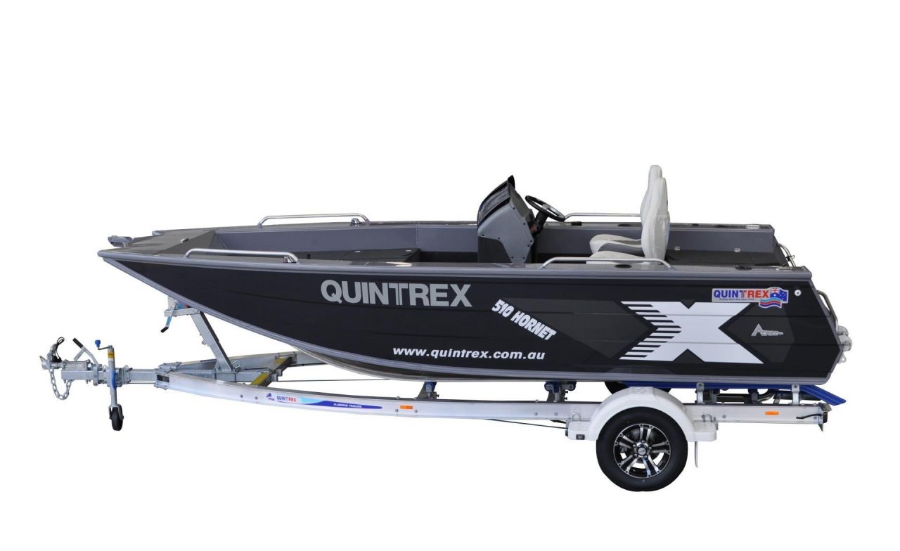 Image for Quintrex 510 Hornet on a Alloy Telwater Trailer & Powered by a Yamaha F90 0
