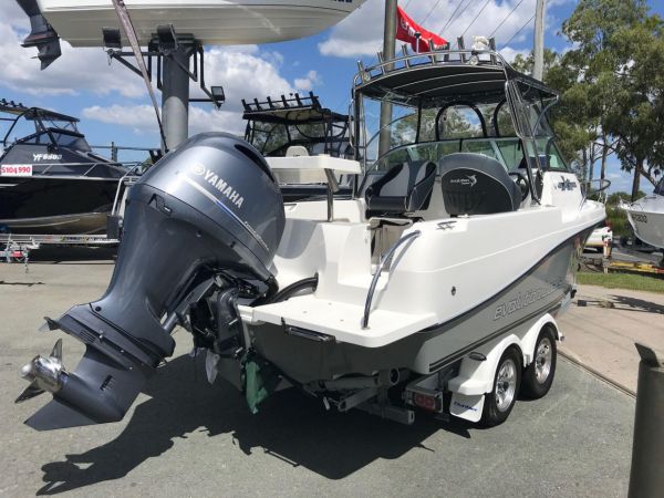NEW 2024 EVOLUTION 552 PLATINUM FITTED WITH A YAMAHA F150 FOURSTROKE image