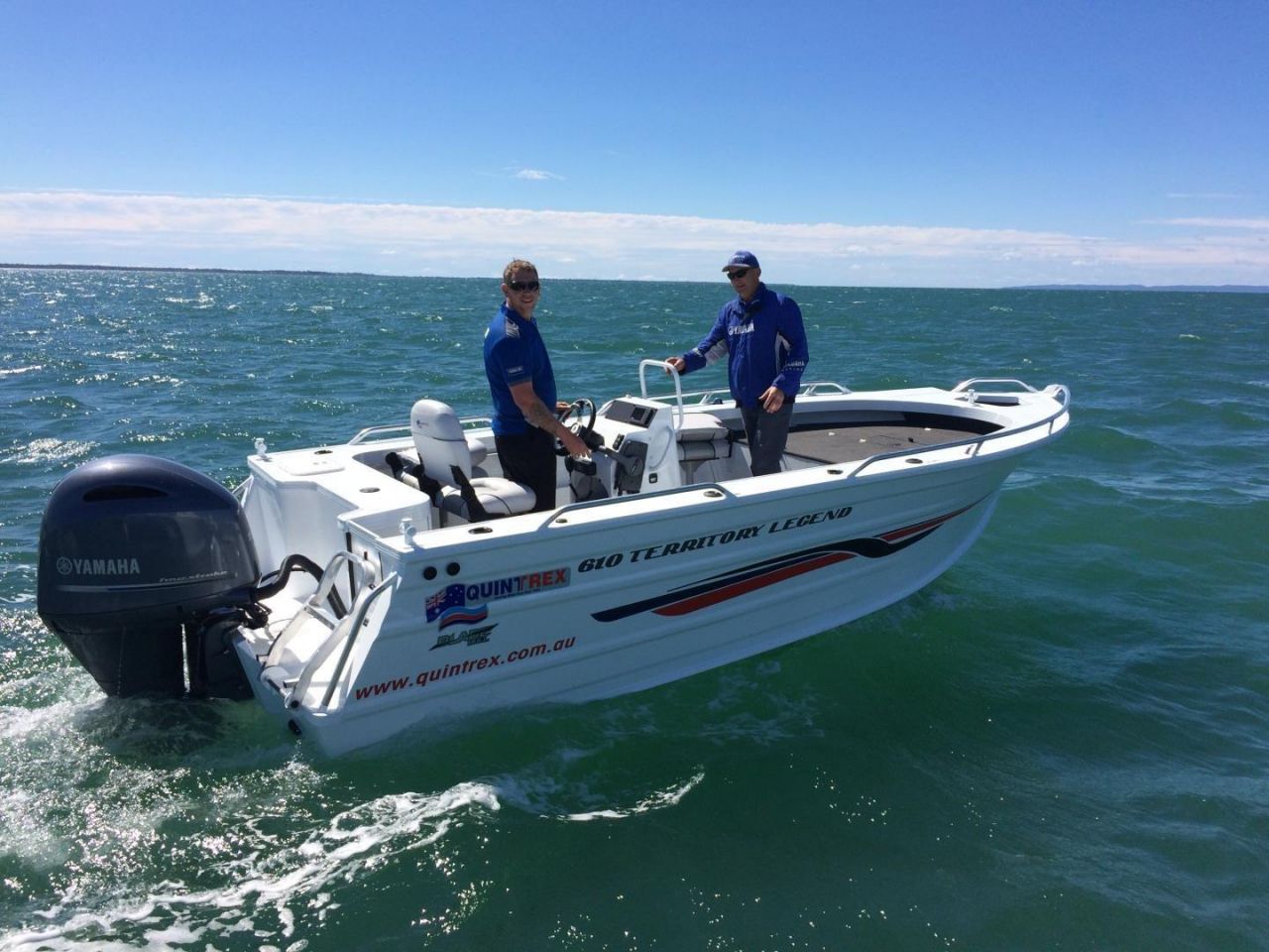 Image for Quintrex 610 Territroy Legend + Yamaha F150HP 4-Stroke - Pack 1 for sale online prices 1