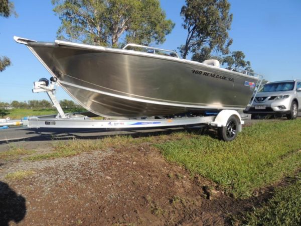 Quintrex 460 Renegade SC(Side Console) + Yamaha F75hp 4-Stroke - Pack 3 for sale online prices image