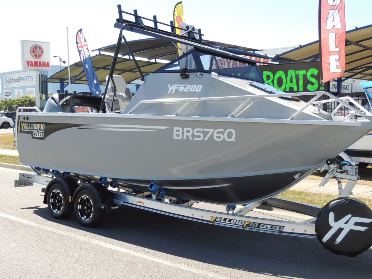 Image for 6200 Yellowfin Folding Hard Top with Yamaha F150hp 4-Stroke for sale - Pack 1 0