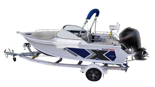 Quintrex 481 Cruiseabout  PRO + Yamaha F90hp 4-Stroke - PRO Pack for sale inline prices image
