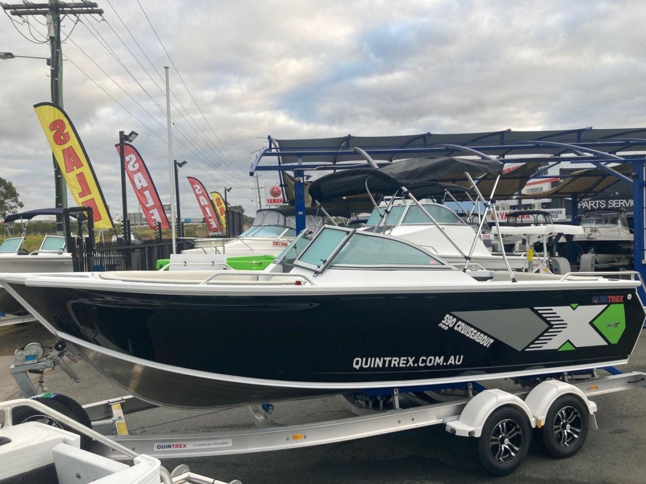 Image for Quintrex 590 Cruiseabout PRO + Yamaha F150hp 4-Stroke - PRO Pack for sale online prices 0