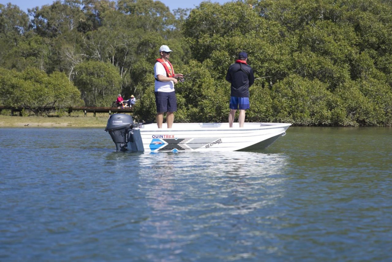 Image for Quintrex 350 Explorer + Yamaha F15hp 4-Stroke - Pack 3 for sale online prices 0