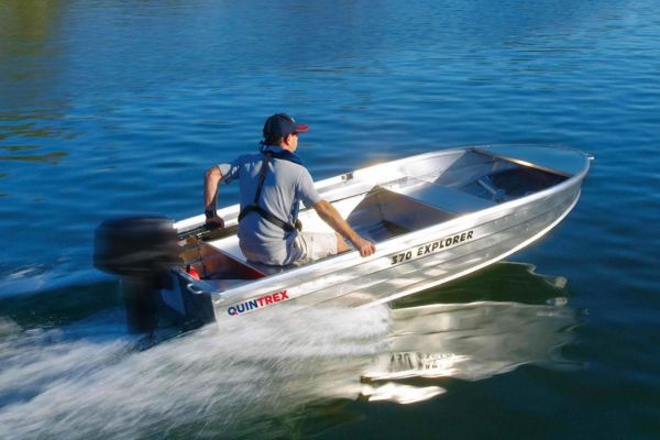 Quintrex 370 Explorer + Yamaha F15hp 4-Stroke - Pack 2 for sale online prices image
