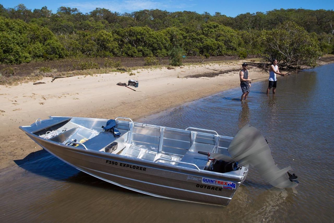 Image for Quintrex F390 Outback Explorer + Yamaha F25hp 4-Stroke - Pack 2 for sale online prices 0