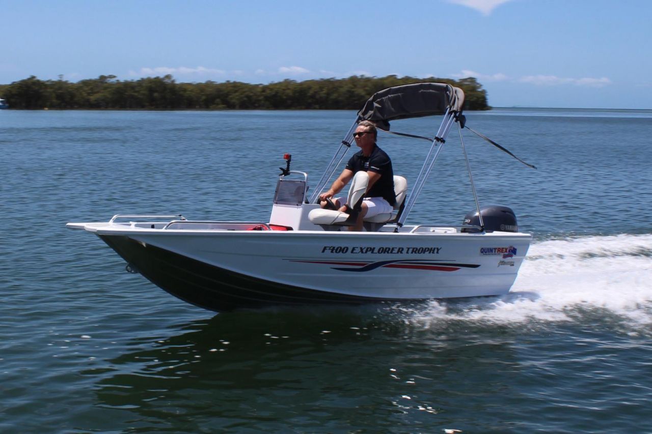 Image for Quintrex F400 Explorer Trophy Side Console + Yamaha F40hp 4-Stroke - Pack 3(SC) for sale online prices 0