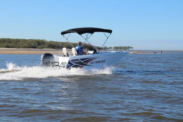 Quintrex 510 Frontier SC + Yamaha F90hp 4-Stroke - Pack 1 for sale online prices image