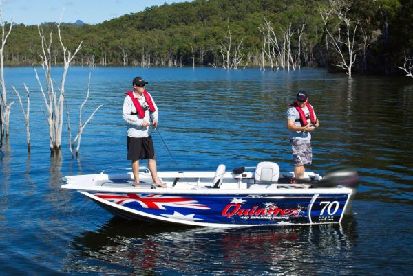 Quintrex F440 Explorer Trophy Side Console + Yamaha F50hp 4-Stroke - Pack 1 for sale online prices image