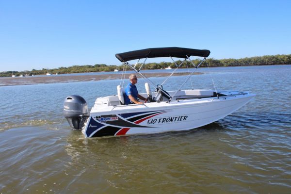 Quintrex 510 Frontier SC + Yamaha F115hp 4-Stroke - Pack 3 for sale online prices image