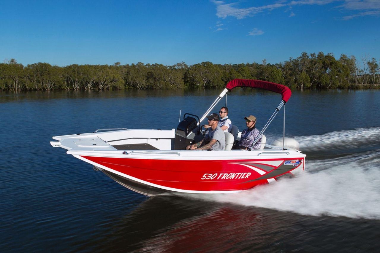 Image for Quintrex 530 Frontier PRO SC + Yamaha F130hp 4-Stroke - PRO Pack for sale online prices 1