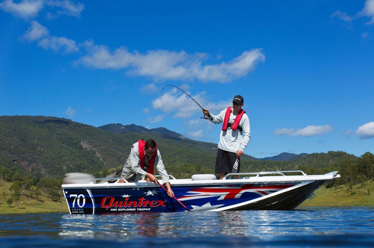 Image for Quintrex F420 Explorer Trophy + Yamaha F40hp 4-Stroke - Pack 1 for sale online prices 0
