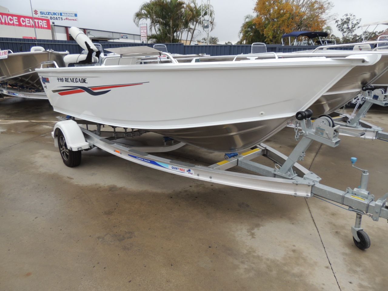 Image for Quintrex 440 Renegade PRO TS(Tiller Steer)+ Yamaha F60hp 4-Stroke - PRO Pack for sale online prices 0