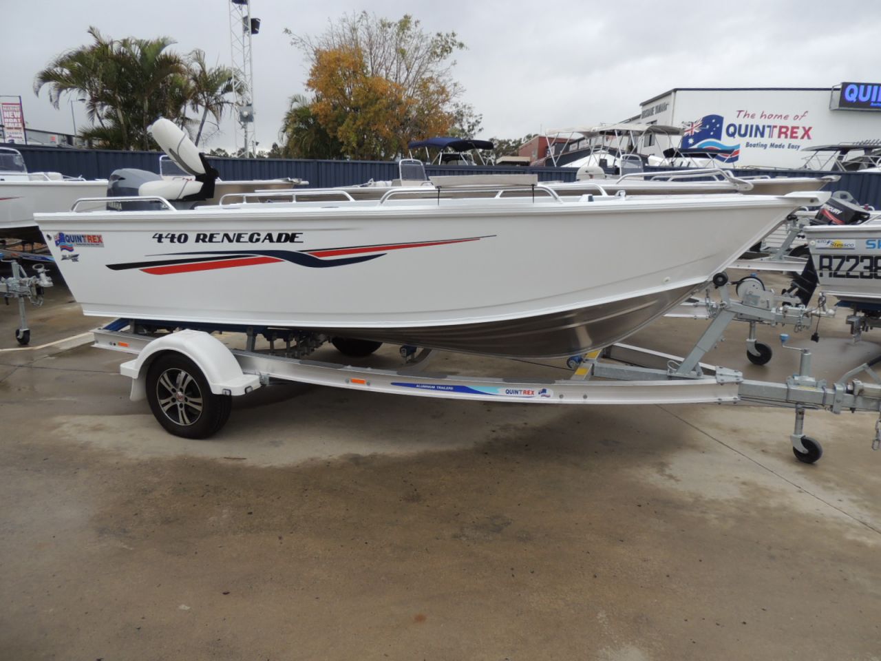 Image for Quintrex 440 Renegade PRO TS(Tiller Steer)+ Yamaha F60hp 4-Stroke - PRO Pack for sale online prices 1