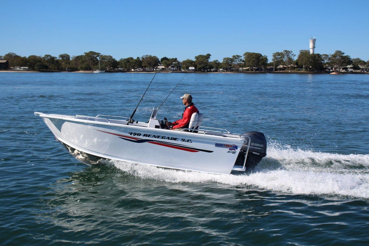 Image for Quintrex 490 Renegade PRO SC(Side Console) + Yamaha F90hp 4-Stroke - PRO Pack for sale online prices 0