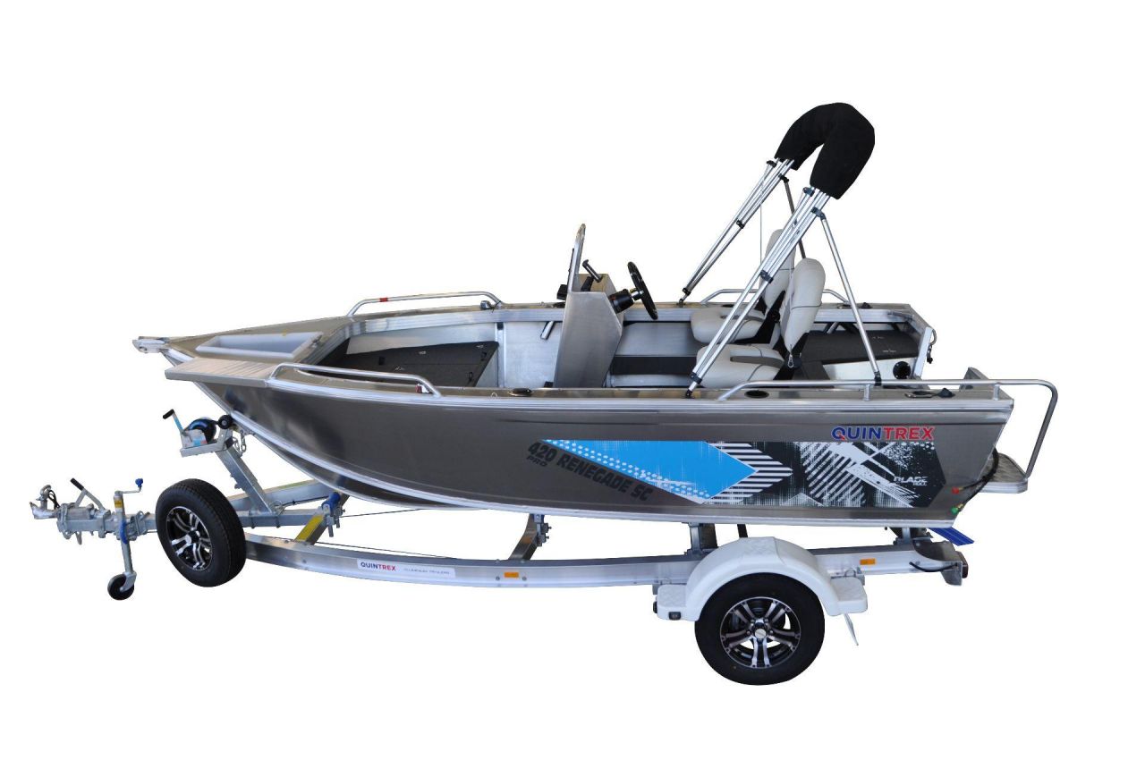 Image for Quintrex 420 Renegade PRO SC(Side Console) + Yamaha F50hp 4-Stroke - PRO Pack for sale online prices 0
