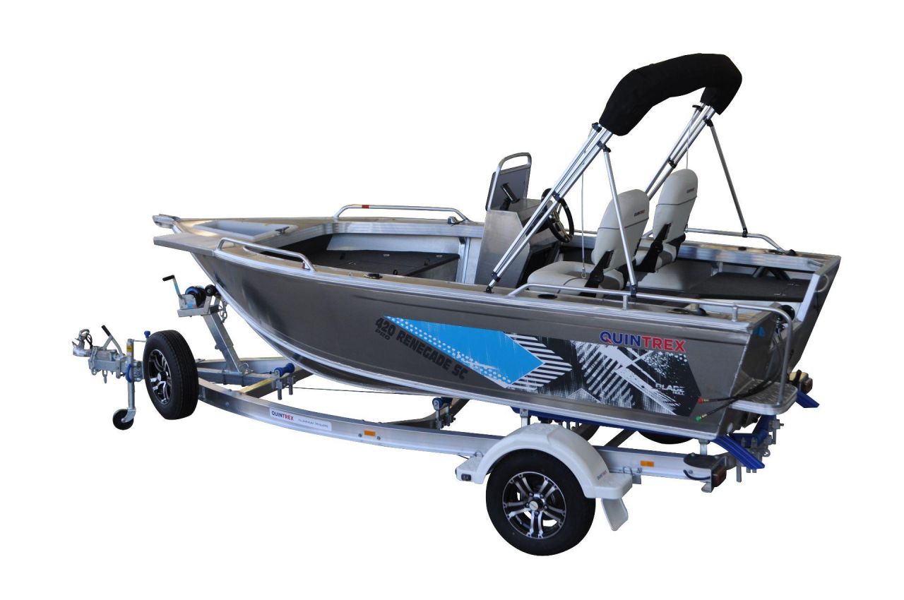 Image for Quintrex 420 Renegade PRO SC(Side Console) + Yamaha F50hp 4-Stroke - PRO Pack for sale online prices 1