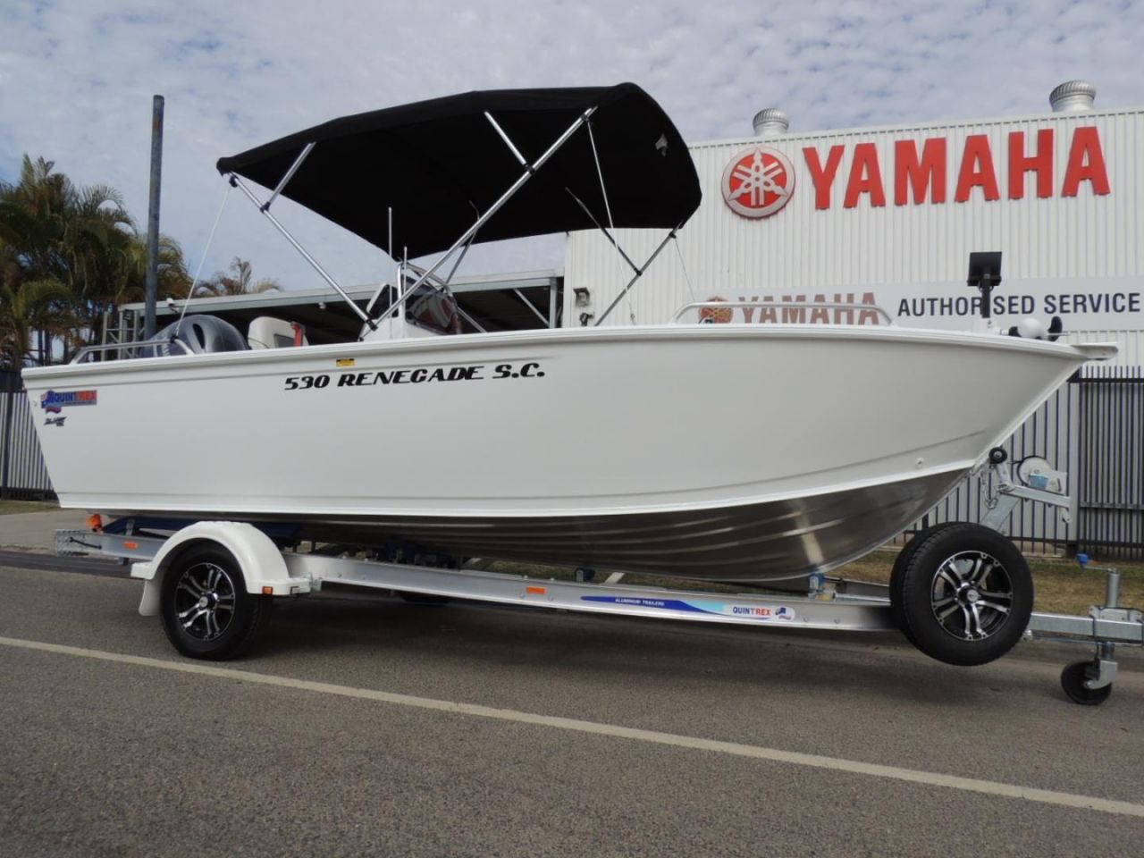 Image for Quintrex 530 Renegade PRO SC(Side Console) + Yamaha F115hp 4-Stroke - PRO Pack for sale online prices 0