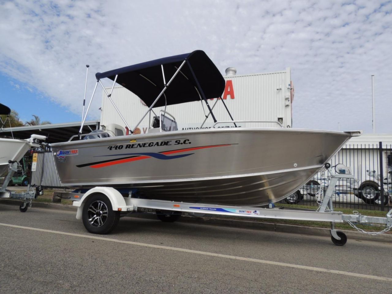 Image for Quintrex 440 Renegade PRO SC(Side Console) + Yamaha F60hp 4-stroke - PRO Pack for sale online prices 0