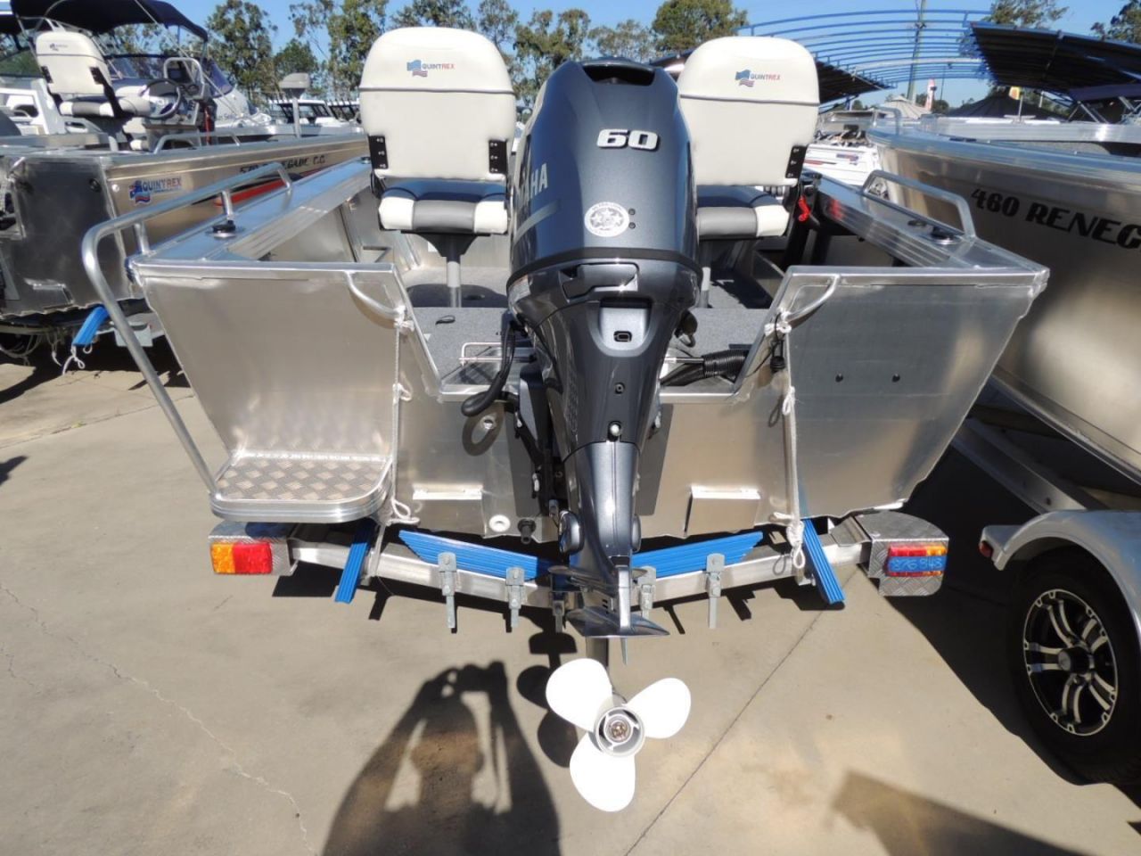 Image for Quintrex 440 Renegade PRO SC(Side Console) + Yamaha F60hp 4-stroke - PRO Pack for sale online prices 12