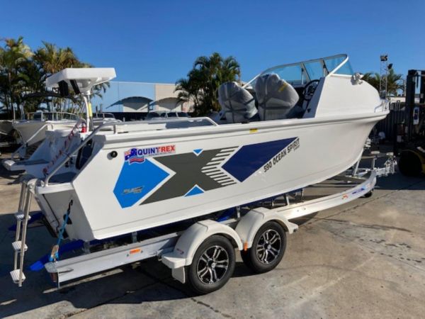 Quintrex 590 Ocean Spirit PRO + Yamaha F150hp 4-Stroke - PRO Pack for sale online prices image