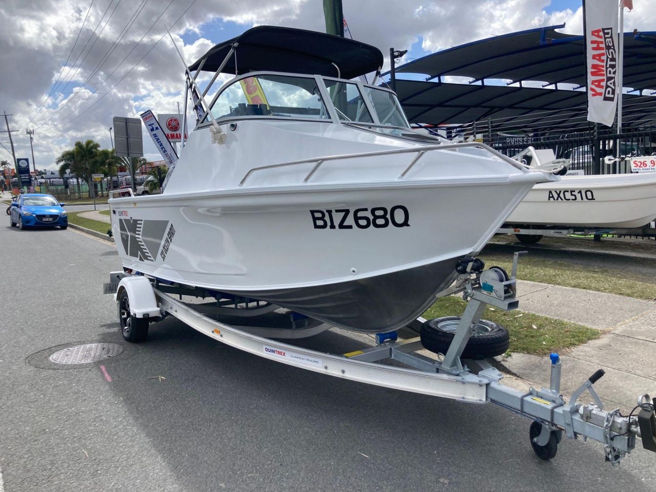 Image for USED 2023 QUINTREX 520 OCEAN SPIRIT WITH YAMAHA 90HP FOURSTROKE FOR SALE 0