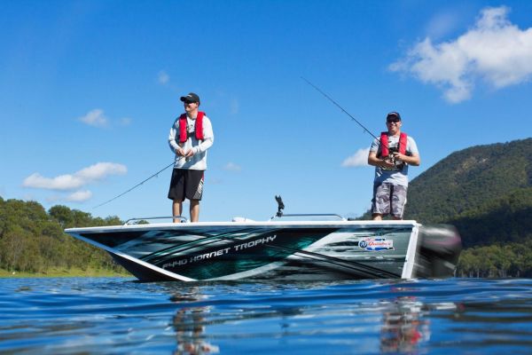Quintrex 440 Hornet Trophy + Yamaha F60hp 4-Stroke - Pack 2 for sale online prices image