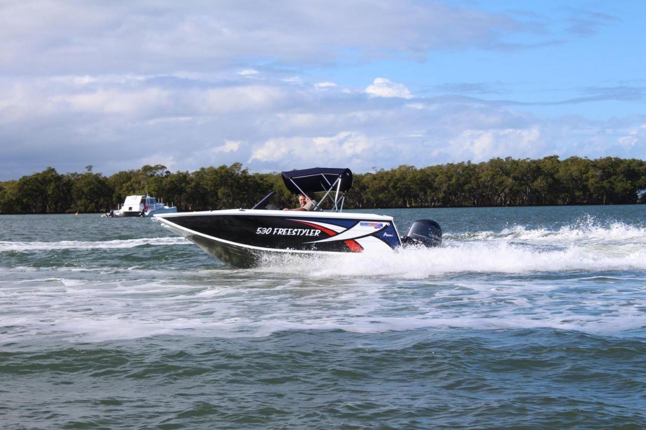 Image for Quintrex 530 Freestyler + Yamaha F115hp 4-Stroke - Pack 1 for sale online prices 1
