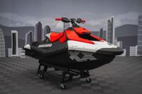 Image for 2024 Sea-Doo Spark 1Up Trixx PWC 65RB 3