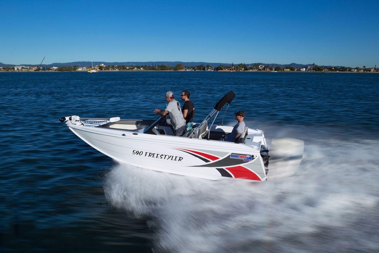Image for Quintrex 590 Freestyler + Yamaha F130hp 4-Stroke - Pack 1 for sale online prices 0